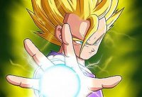 Gohan's Training Journey: Anime Action