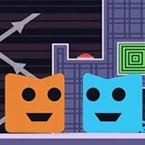 Two Players Bounce Online Game