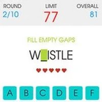 Spelling Gaps Word Puzzle Game