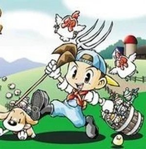 Harvest Moon: Friends of Mineral Town Farming Sim Game