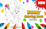 Bunny Coloring Book: Free Online Kids Coloring Game