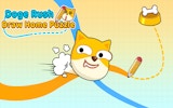 Doge Rush: Draw Home Puzzle - Online Line Drawing Puzzle Game
