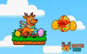 Easter Deer: Sky Rescue Adventure Online Game