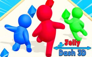 Jelly Dash 3D - Bounce & Run Online Game