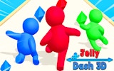 Jelly Dash 3D - Bounce & Run Online Game