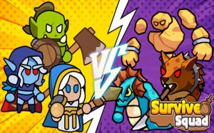 Survive Squad: Hero Strategy RPG Online Game