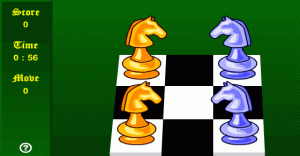 Chess Knight Swap Puzzle